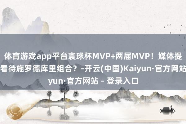 体育游戏app平台寰球杯MVP+两届MVP!媒体提问:你若何看待施罗德库里组合?-开云(中国)Kaiyun·官方网站 - 登录入口